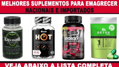 os melhores suplementos para emagrecer